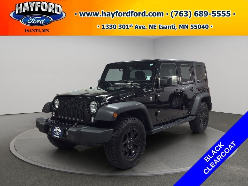 2015 Jeep Wrangler Unlimited Willys