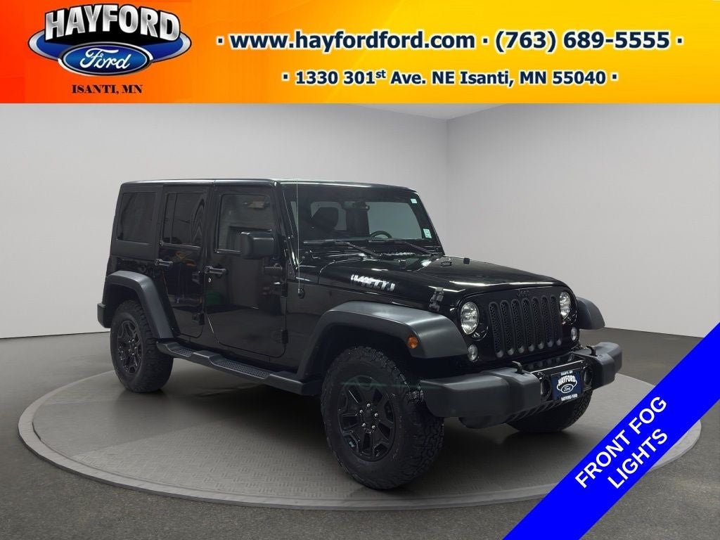 2015 Jeep Wrangler Unlimited Willys