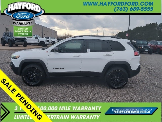 Used 2020 Jeep Cherokee Trailhawk with VIN 1C4PJMBX2LD514281 for sale in Isanti, Minnesota