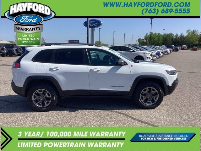 Used 2019 Jeep Cherokee Trailhawk with VIN 1C4PJMBX8KD478532 for sale in Isanti, Minnesota