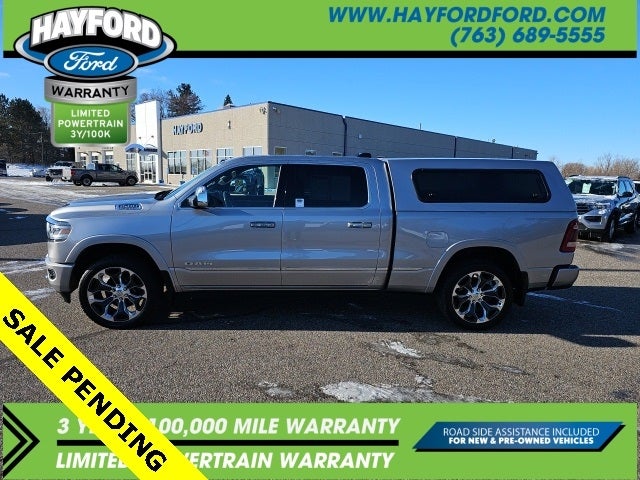 Used 2019 RAM Ram 1500 Pickup Limited with VIN 1C6SRFPT1KN642919 for sale in Isanti, Minnesota