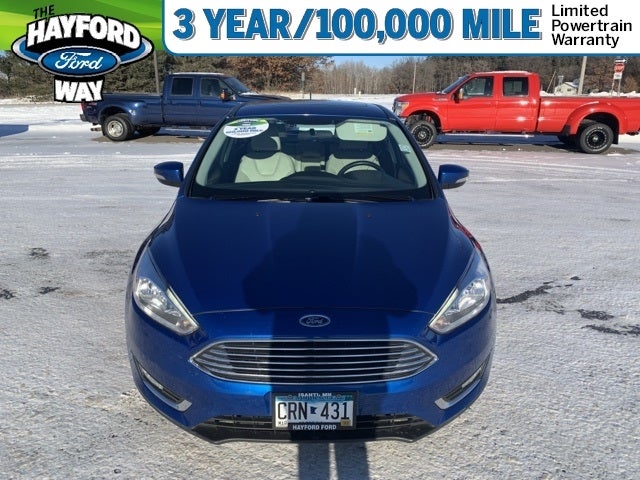 Used 2018 Ford Focus Titanium with VIN 1FADP3N24JL293982 for sale in Isanti, Minnesota
