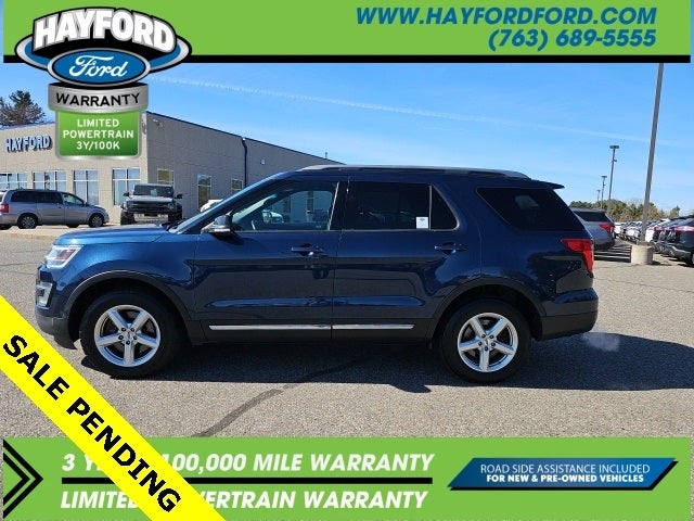 Used 2017 Ford Explorer XLT with VIN 1FM5K8DH9HGA10264 for sale in Isanti, Minnesota