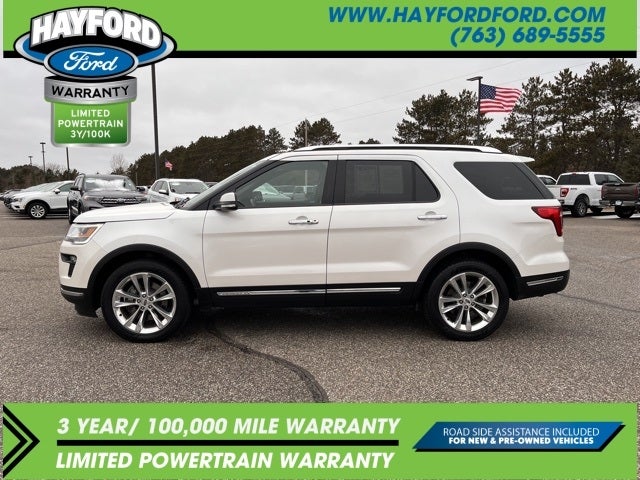 Used 2018 Ford Explorer Limited with VIN 1FM5K8F83JGA03779 for sale in Isanti, Minnesota