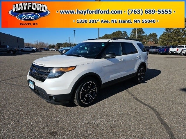 Used 2015 Ford Explorer Sport with VIN 1FM5K8GT1FGB63332 for sale in Isanti, Minnesota