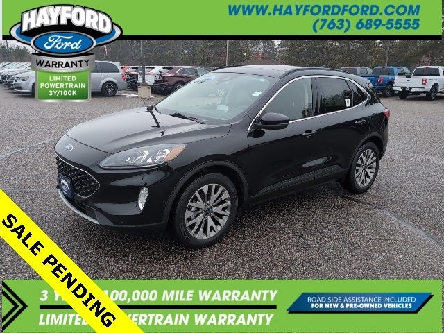 Used 2020 Ford Escape Titanium with VIN 1FMCU9J93LUB05109 for sale in Isanti, Minnesota
