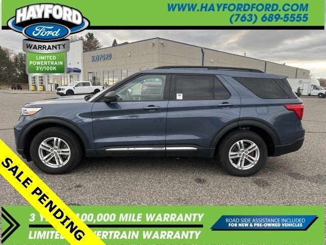 Used 2021 Ford Explorer XLT with VIN 1FMSK8DH3MGC11915 for sale in Isanti, Minnesota