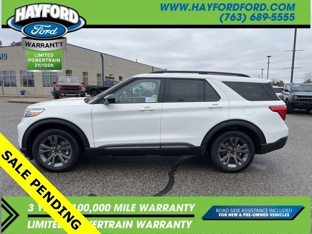 Used 2023 Ford Explorer XLT with VIN 1FMSK8DH5PGA55509 for sale in Isanti, Minnesota