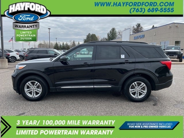 Certified 2022 Ford Explorer XLT with VIN 1FMSK8DH7NGB24231 for sale in Isanti, Minnesota