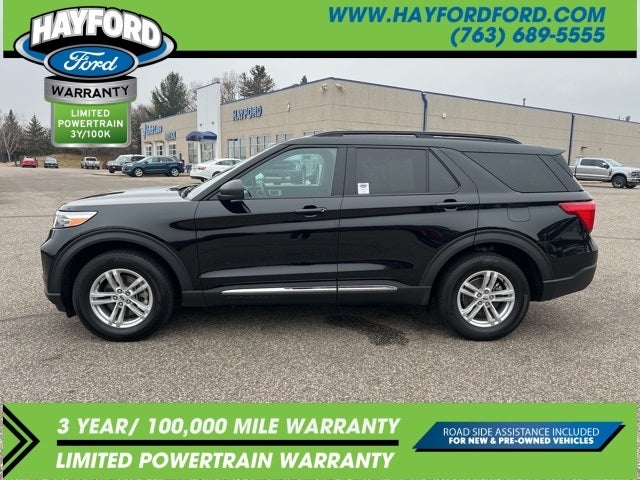 Used 2022 Ford Explorer XLT with VIN 1FMSK8DH8NGA88162 for sale in Isanti, Minnesota