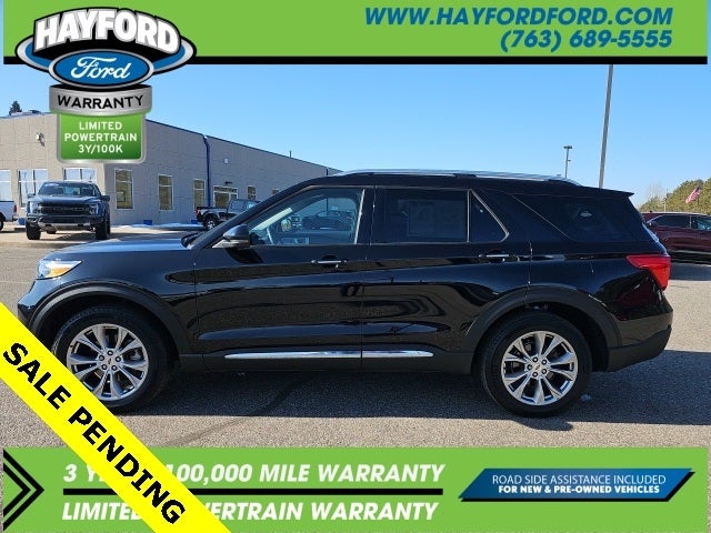 Certified 2022 Ford Explorer Limited with VIN 1FMSK8FH6NGB16702 for sale in Isanti, Minnesota