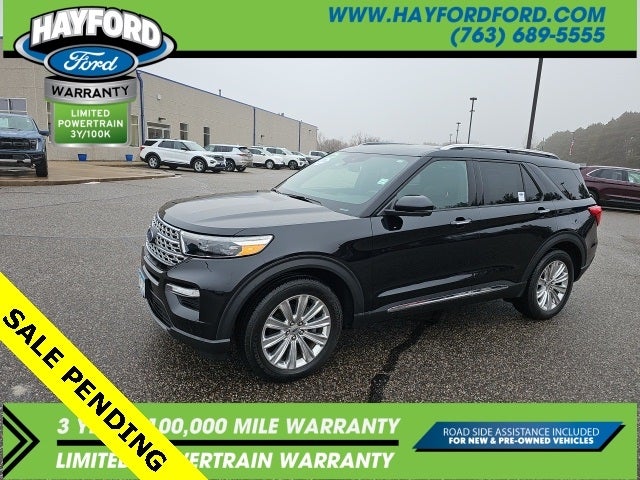 Used 2020 Ford Explorer Limited with VIN 1FMSK8FH9LGB74199 for sale in Isanti, Minnesota
