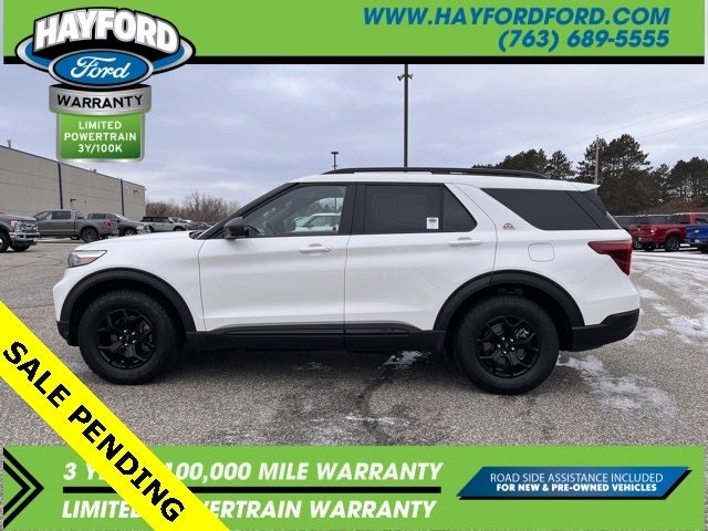 Certified 2022 Ford Explorer TIMBERLINE with VIN 1FMSK8JH6NGC30397 for sale in Isanti, Minnesota