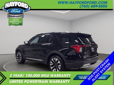 2025 Ford Explorer Platinum