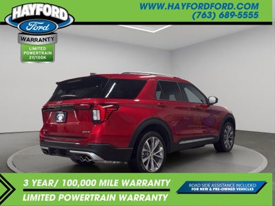 2025 Ford Explorer Platinum
