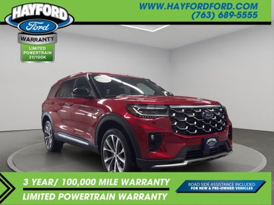 2025 Ford Explorer Platinum