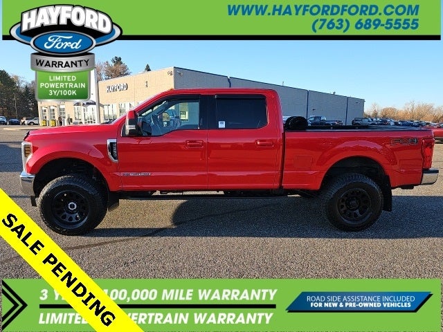 Used 2019 Ford F-350 Super Duty Lariat with VIN 1FT8W3BT6KEF13558 for sale in Isanti, Minnesota