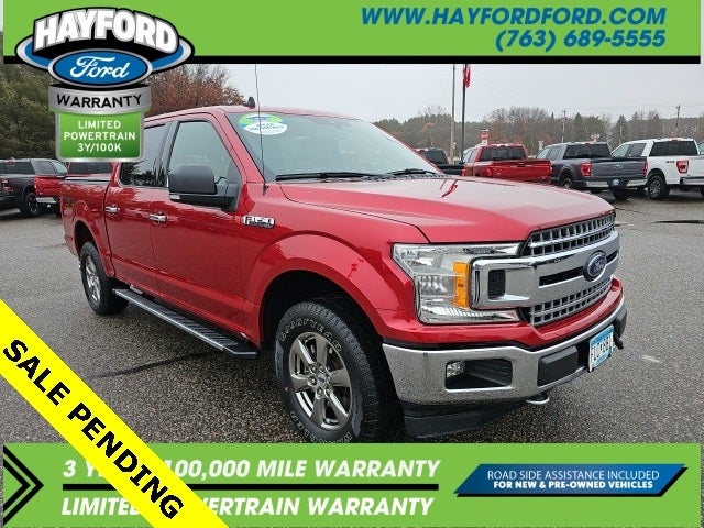 Certified 2020 Ford F-150 XLT with VIN 1FTEW1E41LKE95775 for sale in Isanti, Minnesota