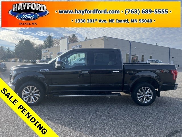 Used 2015 Ford F-150 Lariat with VIN 1FTEW1EG2FFA39971 for sale in Isanti, Minnesota