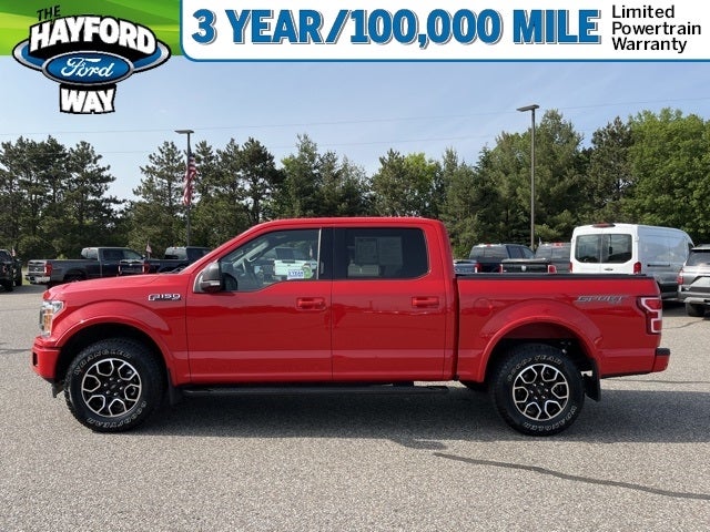 Used 2019 Ford F-150 XLT with VIN 1FTEW1EP1KKC03020 for sale in Isanti, Minnesota