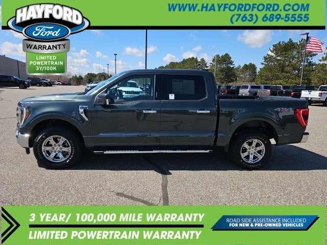 Certified 2021 Ford F-150 XLT with VIN 1FTEW1EP4MKD09786 for sale in Isanti, Minnesota