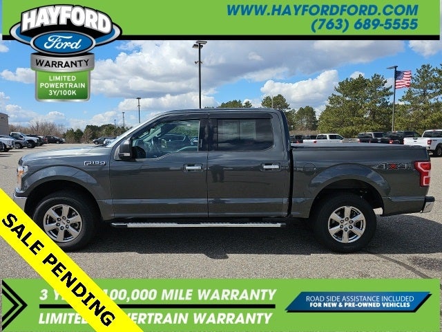 Used 2019 Ford F-150 XLT with VIN 1FTEW1EP9KFB89487 for sale in Isanti, Minnesota
