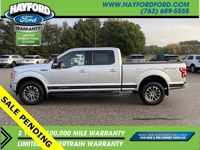 Used 2019 Ford F-150 XLT with VIN 1FTFW1E43KFD33738 for sale in Isanti, Minnesota