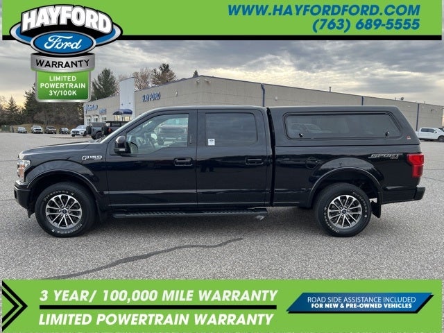 Used 2019 Ford F-150 Lariat with VIN 1FTFW1E4XKFC56477 for sale in Isanti, Minnesota