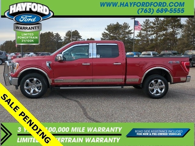 Used 2022 Ford F-150 XLT with VIN 1FTFW1ED7NFA15643 for sale in Isanti, Minnesota