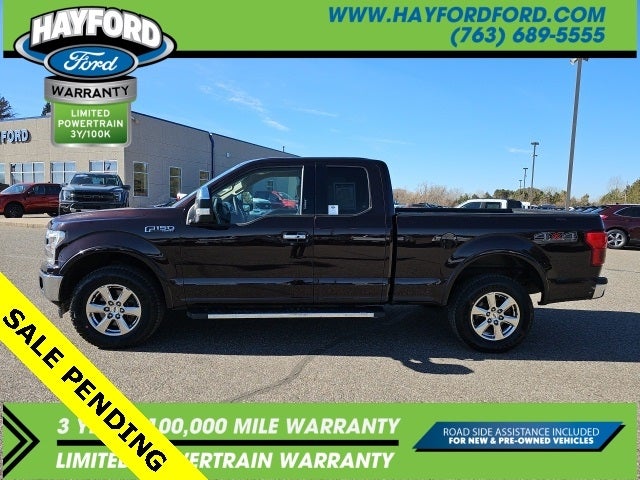 Used 2019 Ford F-150 Lariat with VIN 1FTFX1E44KKC34589 for sale in Isanti, Minnesota