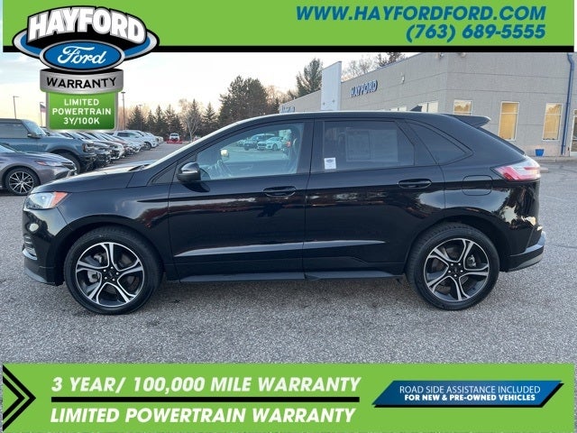 Used 2021 Ford Edge ST with VIN 2FMPK4AP9MBA04088 for sale in Isanti, Minnesota