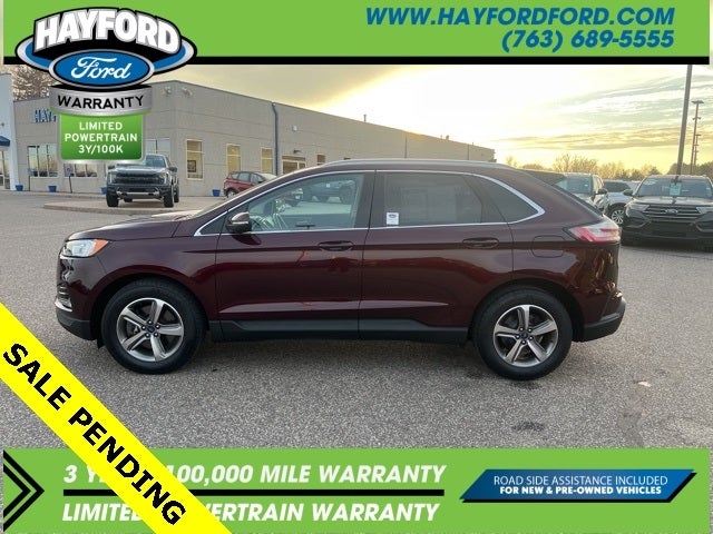 Used 2020 Ford Edge SEL with VIN 2FMPK4J90LBB68037 for sale in Isanti, Minnesota