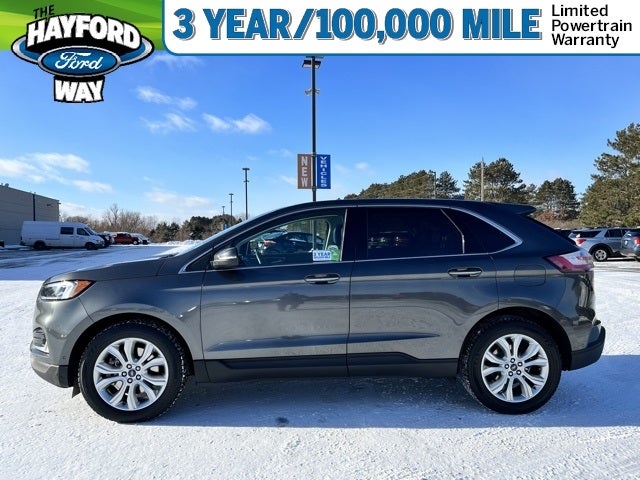 Used 2020 Ford Edge Titanium with VIN 2FMPK4K92LBA56130 for sale in Isanti, Minnesota
