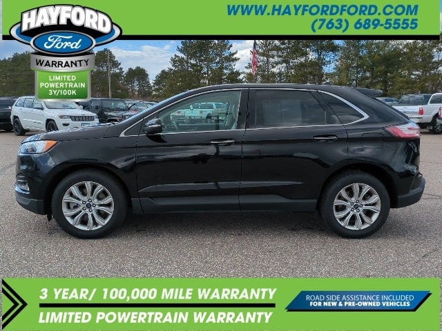 Used 2022 Ford Edge Titanium with VIN 2FMPK4K93NBA51540 for sale in Isanti, Minnesota