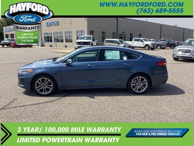 Used 2019 Ford Fusion SEL with VIN 3FA6P0CD3KR134045 for sale in Isanti, Minnesota