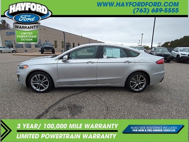 Used 2019 Ford Fusion SEL with VIN 3FA6P0CD9KR253704 for sale in Isanti, Minnesota