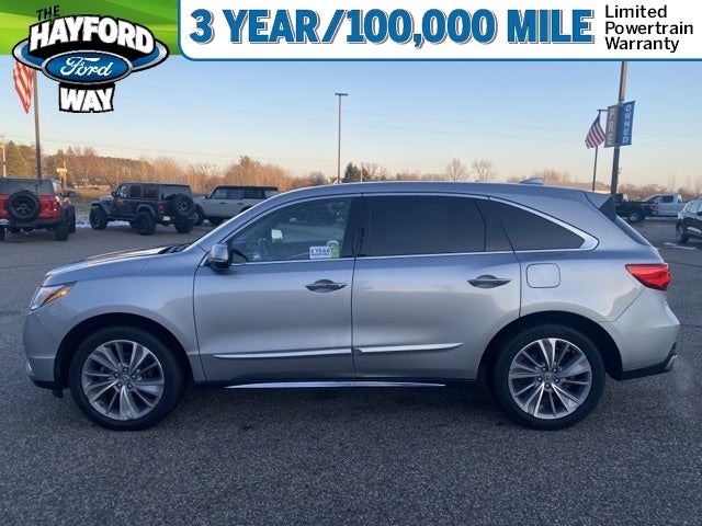 Used 2017 Acura MDX Technology Package with VIN 5FRYD4H57HB035709 for sale in Isanti, Minnesota