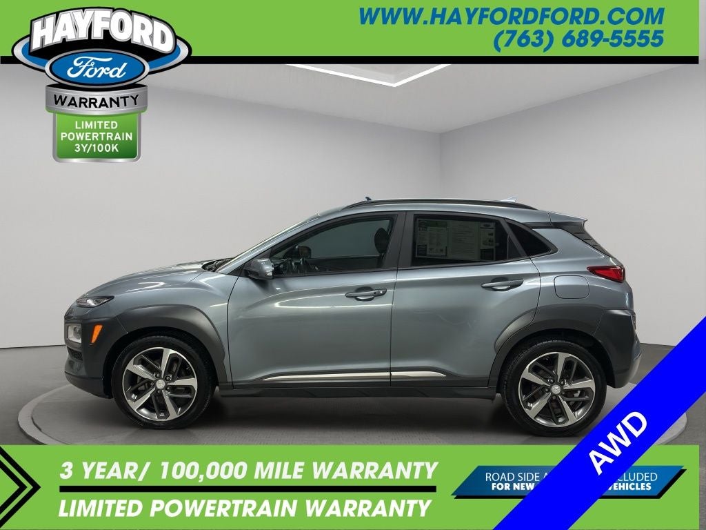 Used 2020 Hyundai Kona Limited with VIN KM8K3CA59LU507614 for sale in Isanti, Minnesota