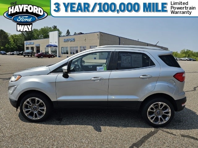 Used 2020 Ford Ecosport Titanium with VIN MAJ6S3KL3LC346047 for sale in Isanti, Minnesota