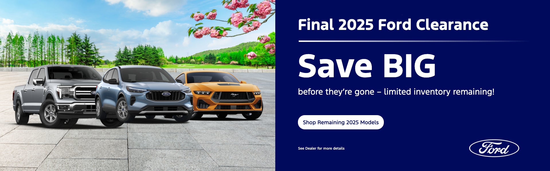 Final 2025 Ford Clearance
